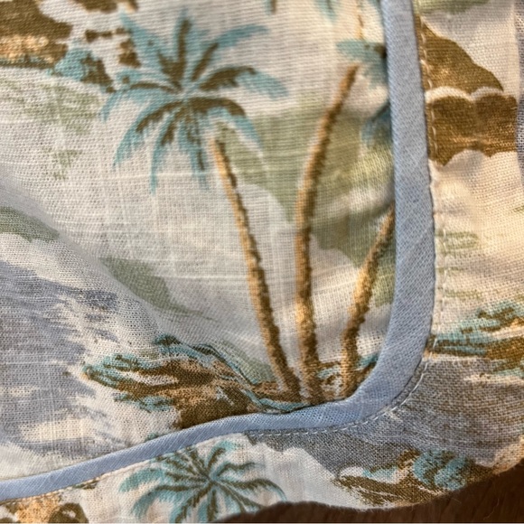 NWT Rip Curl Postcard Cotton/ Linen Beach Shorts - Picture 9 of 11